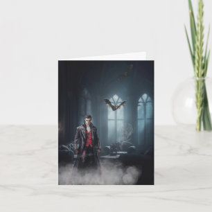 Tarjeta Festiva Vampire Lair Halloween