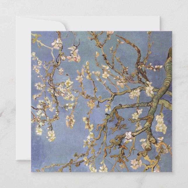 Tarjeta Festiva Van Gogh Almond Blossom (Anverso)
