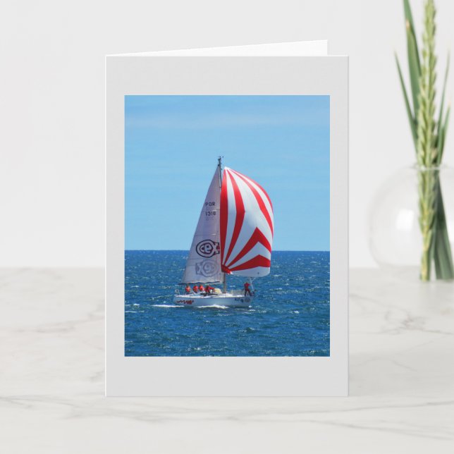 Tarjeta Festiva Vela (Anverso)