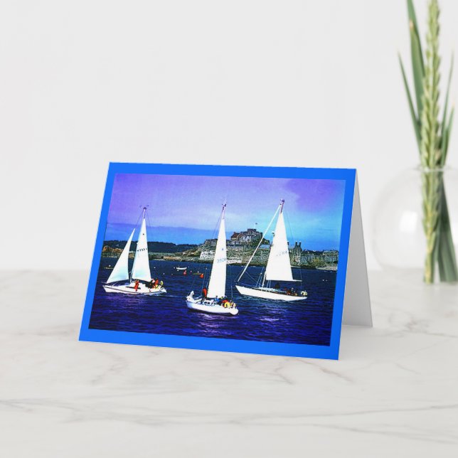 TARJETA FESTIVA VELA JUSTA (Anverso)