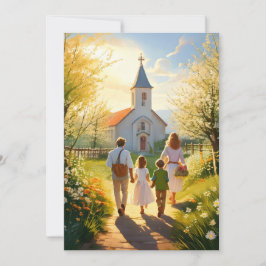 Tarjeta Festiva Velikonočne voščilnice z verskim sporočilom