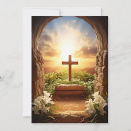 Tarjeta Festiva Velikonočne voščilnice z verskim sporočilom