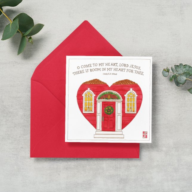 Tarjeta Festiva Ven a mi corazón Señor Jesús (Subido por el creador)