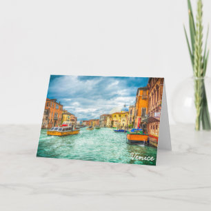 Tarjeta Festiva Venecia, Italia