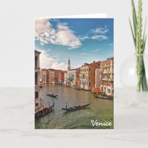 Tarjeta Festiva Venecia, Italia