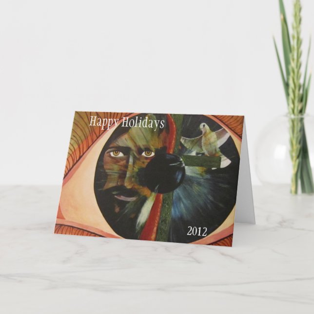 Tarjeta Festiva Ventana al alma (Anverso)