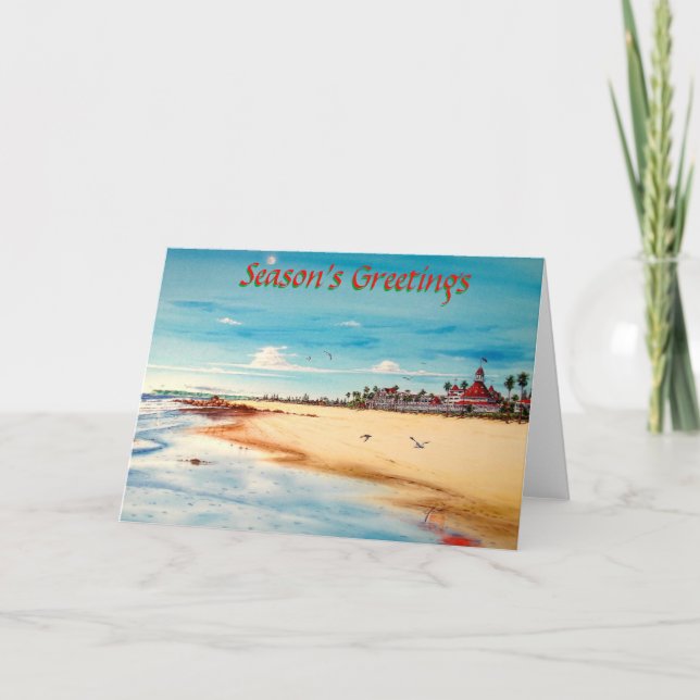 TARJETA FESTIVA VERANO DE CORONADO (Anverso)