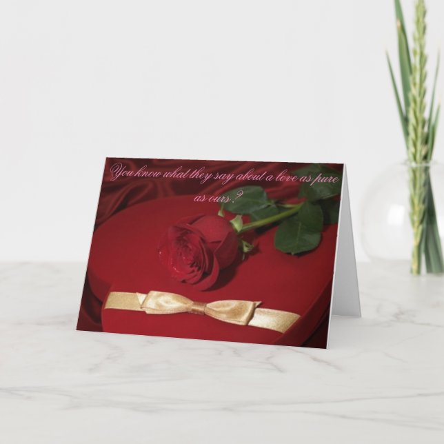 Tarjeta Festiva Verdaderos tragos de amor (Anverso)