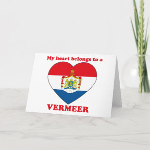 Tarjeta Festiva Vermeer