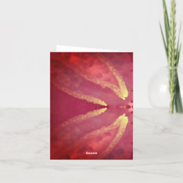 Tarjeta Festiva vertical christmas card 
