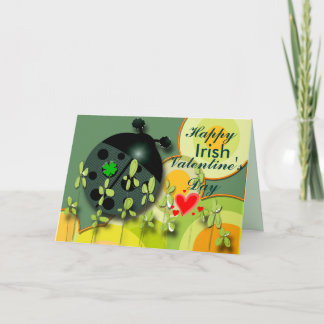 Tarjeta Festiva Very Irish Valentine