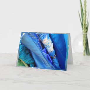 Tarjeta Festiva Vestidos festivos de prom azul