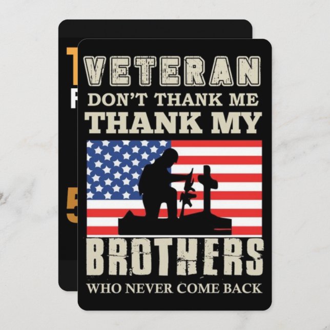 Tarjeta Festiva Veterans Day, Halloween, and Christmas 2025  (Anverso / Reverso)