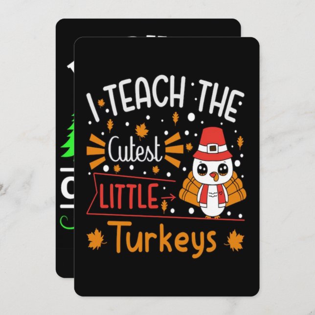 Tarjeta Festiva Veterans Day, Halloween, and Christmas 2025  Holid (Anverso / Reverso)