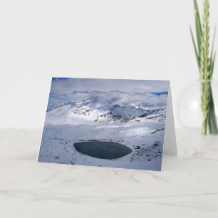 Tarjeta Festiva Viaje a la estación Gornergrat en Suiza