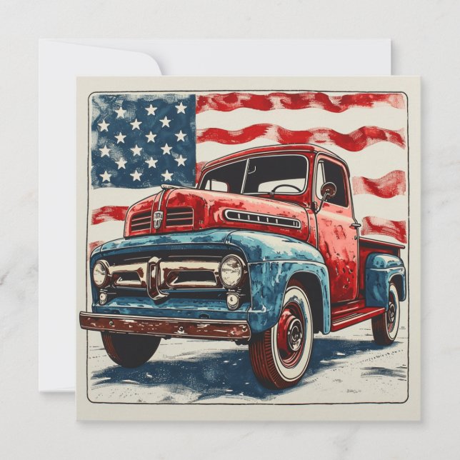 Tarjeta Festiva Viaje de las estrellas de la vieja escuela: Gloria (Anverso)