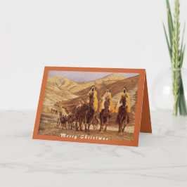 Tarjeta Festiva Viaje del Magi