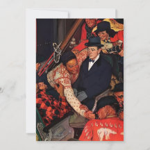 Viaje En Tren De Esquí - Norman Rockwell