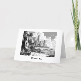 Tarjeta Festiva Viaje personalizado desde Miami FL