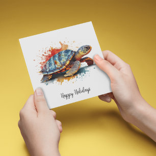 Tarjeta Festiva Viajero Vibrante, personalizado