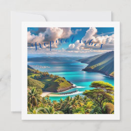 Tarjeta Festiva Vibes tropicales