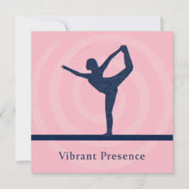 Tarjeta Festiva Vibrant Presence Art Card