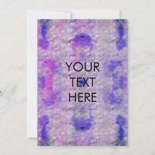 Tarjeta Festiva Vibrante acuarela Tie Dye Blank Card