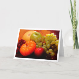 Tarjeta Festiva Vida residual de otoño