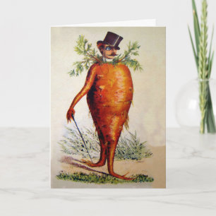 Tarjeta Festiva Vieja carta de Navidades de hombre arrojo victoria