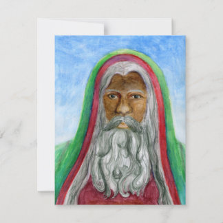 Tarjeta Festiva Viejo Mundo Africano