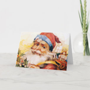 TARJETA FESTIVA VIEJO SANTO NICK