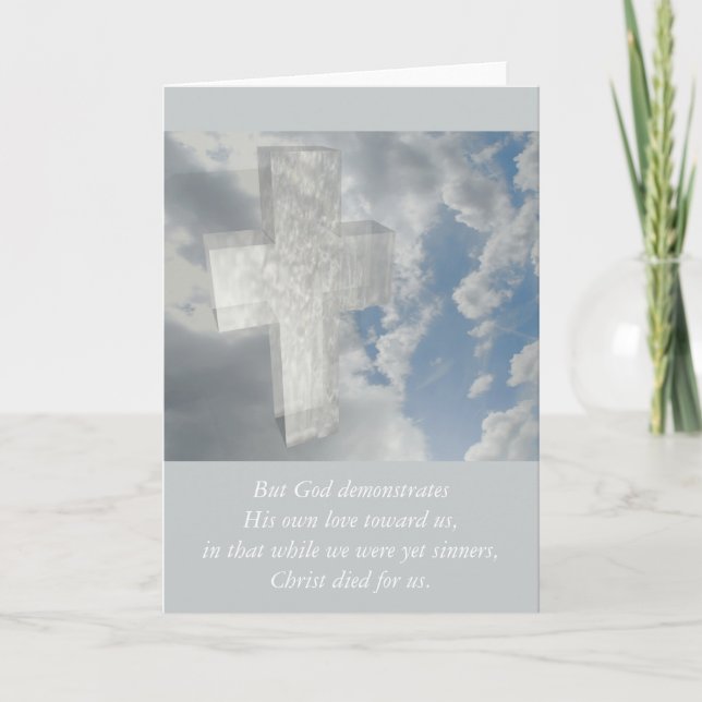 Tarjeta Festiva Viernes Santo (Anverso)