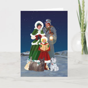 Tarjeta Festiva Villancicos