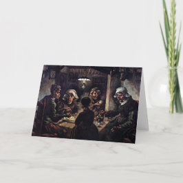 Tarjeta Festiva Vincent Van Gogh - El Bella Artes de los pastores