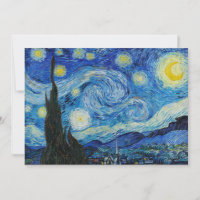 Vincent Van Gogh es la noche estrellada
