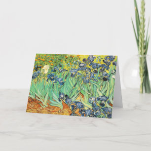 Tarjeta Festiva Vincent Van Gogh - Irises