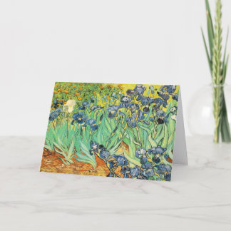 Tarjeta Festiva Vincent Van Gogh - Irises