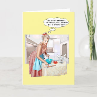 Tarjeta Festiva ¿Vino sobrante?