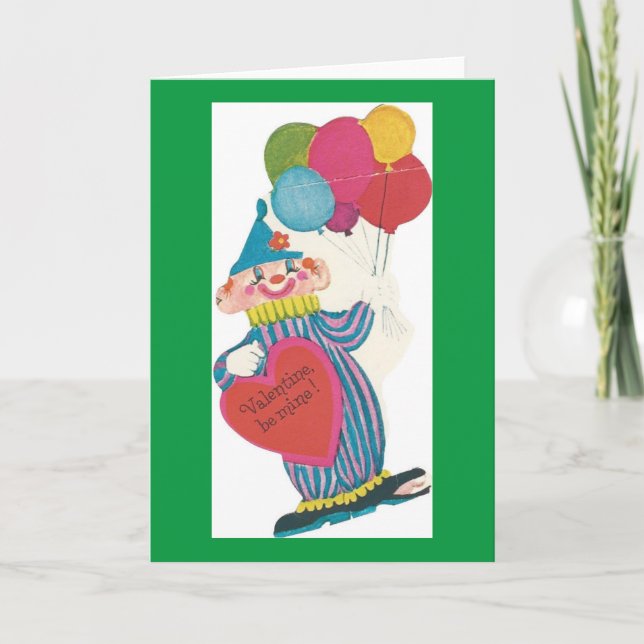Tarjeta Festiva Vintage (Anverso)