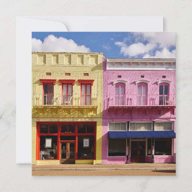 Tarjeta Festiva Vintage American Sceneration (Anverso)