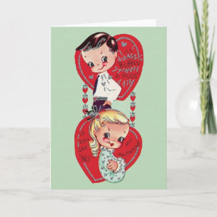 Tarjeta Festiva Vintage Blow A Fuse Valentine