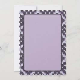 Tarjeta Festiva Vintage Blue Snowflake