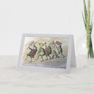 Tarjeta Festiva Vintage Christmas