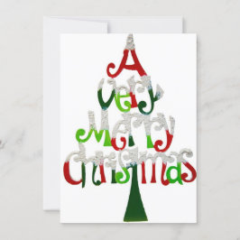 Tarjeta Festiva Vintage Christmas