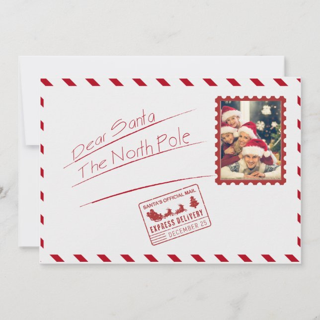 Tarjeta Festiva Vintage Christmas Card (Anverso)