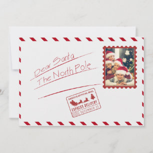 Tarjeta Festiva Vintage Christmas Card