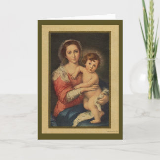 Tarjeta Festiva Vintage Christmas Card