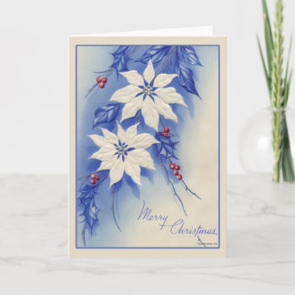 Tarjeta Festiva Vintage Christmas Card