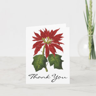Tarjeta Festiva Vintage Christmas Gracias