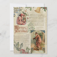 Vintage Father Christmas & Music Ephemera